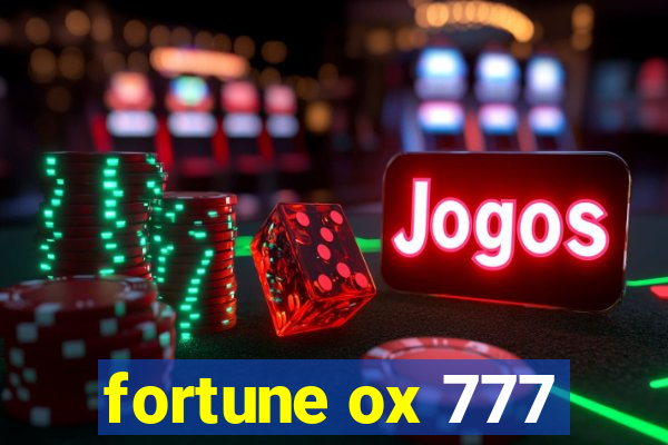 fortune ox 777